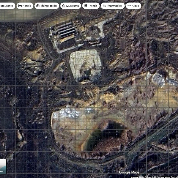 Вот так выглядит это место со спутника | Источник: Google Maps
