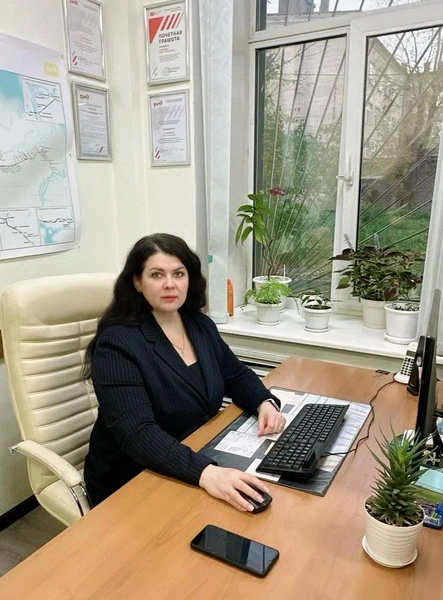Заместитель начальника производственно-технического отдела Дирекции пассажирских обустройств Ольга Ермакова | Источник: пресс-служба СЖД