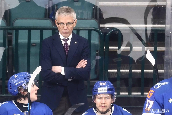 Ларионов убрал сына, но чуда не случилось: как СКА проиграл «Локомотиву» | Источник: Дарья Драй / «Фонтанка.ру»