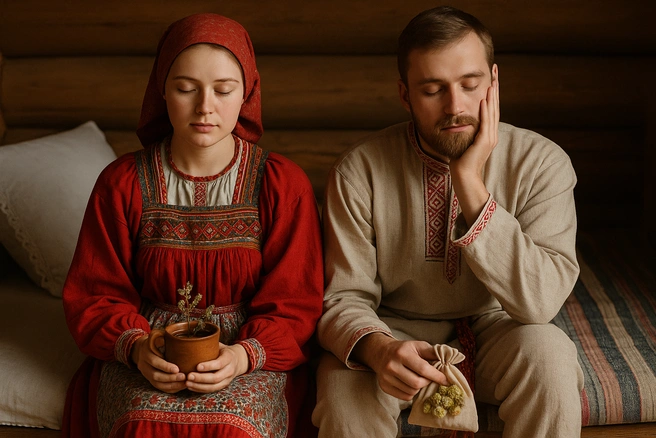 Предки умели справляться с бессонницей с помощью трав, обрядов и молитв — не грех попробовать их и сегодня | Источник: GPT
