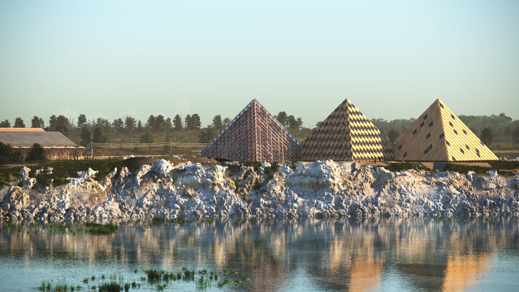Вискарня в пирамидах по проекту Шигеру Бана (фото 3)