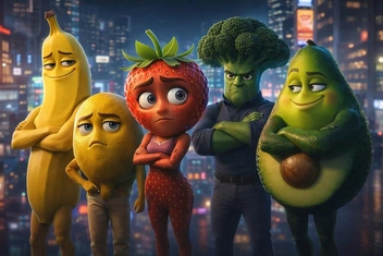 «Фруктовый век»: почему мы смотрим ИИ-сериалы и переживаем за отношения продуктов больше, чем за свои