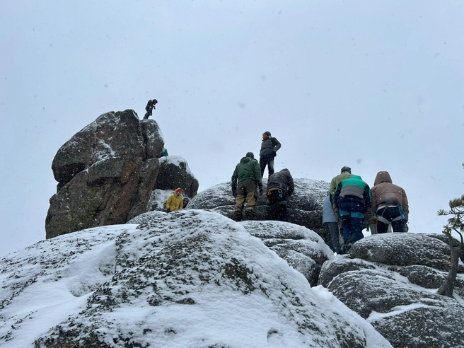 На Столбах стираются социальные границы | Источник: Алексей Тайганавт