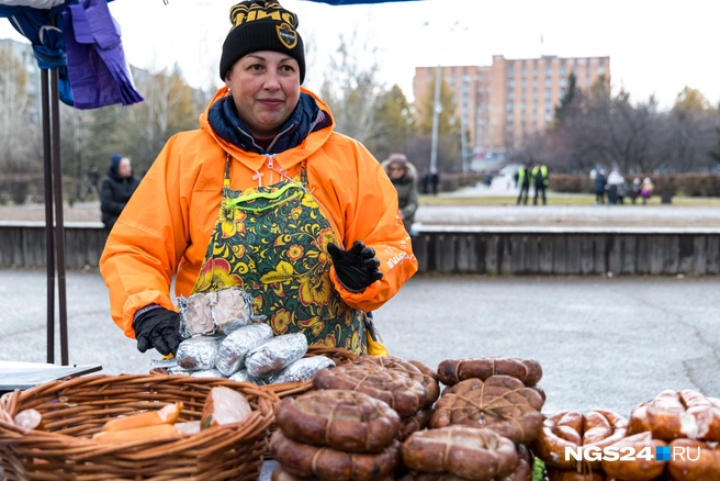 День сала в Красноярске прошел уже в 16-й раз | Источник: Мария Ленц / NGS24.RU