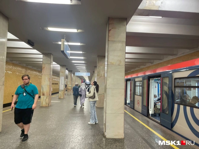 Станцию московского метро «Волгоградский проспект» закрыли из-за оставленных кем-то вещей | Источник: Вера Борисова / MSK1.RU