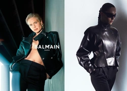 Антонен Трон представил свой первый кампейн для Balmain