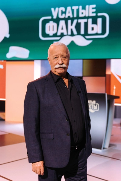 Леонид Якубович на съемках «Усатых фактов» | www.starhit.ru