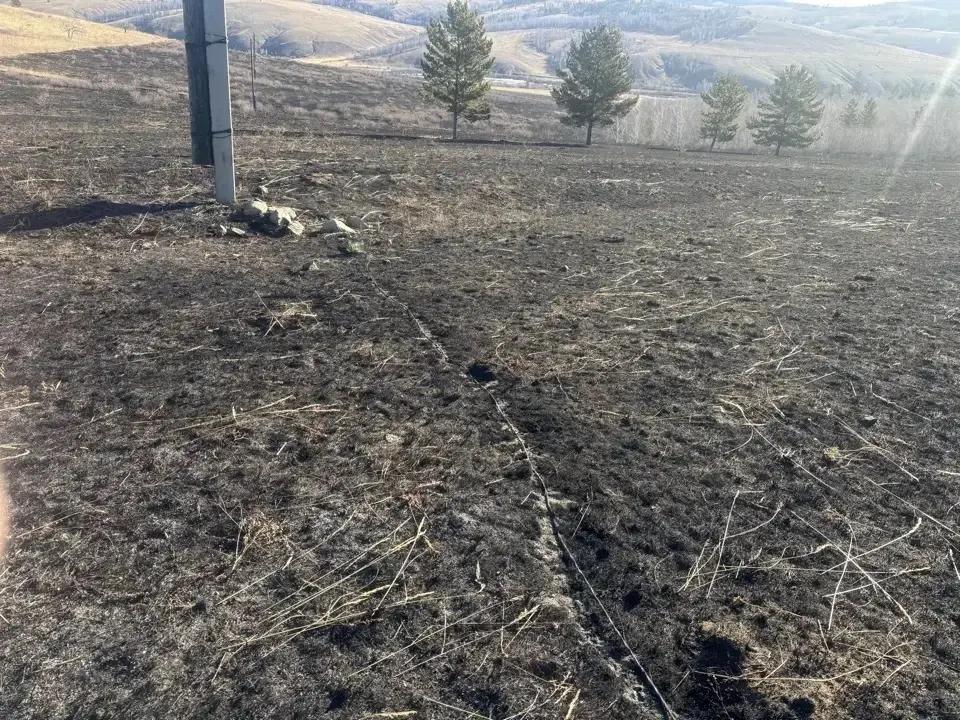Степной пожар уничтожил территорию в четыре футбольных поля в округе Забайкалья, где сегодня объявили противопожарный сезон