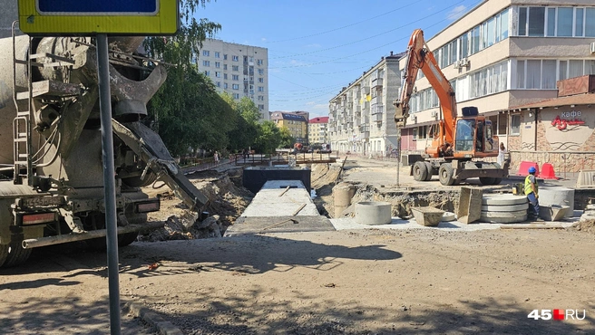 Сети на улице Тобольной | Источник: Дарья Никитченко / 45.RU