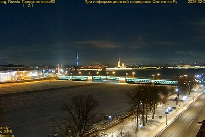 В Петербурге зафиксировано самое холодное утро недели