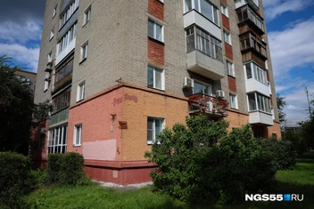 В домах-исполинах тоже есть место для цветов | Источник: Евгений Софийчук / NGS55.RU