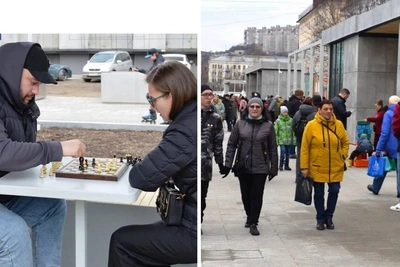 В Мурманске открыли обновлённую Ленинградскую улицу