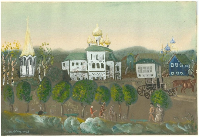 Монастырь | Источник: пресс-служба музея Фаберже