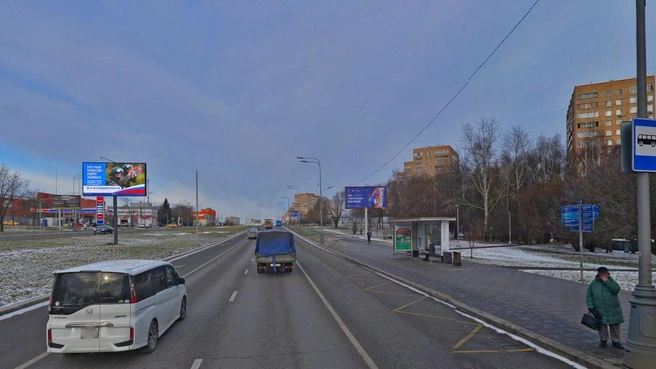 В Москве из-за строительства новой линии метро перекроют дороги | Источник: «Яндекс. Панорамы»