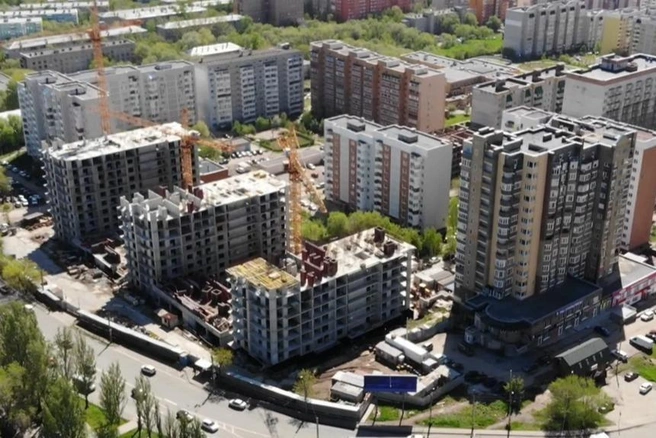 Проблемный ЖК «Космолет» хотят достроить. Но не могут из-за бюрократии | Источник: Александр Карягин / Youtube.com