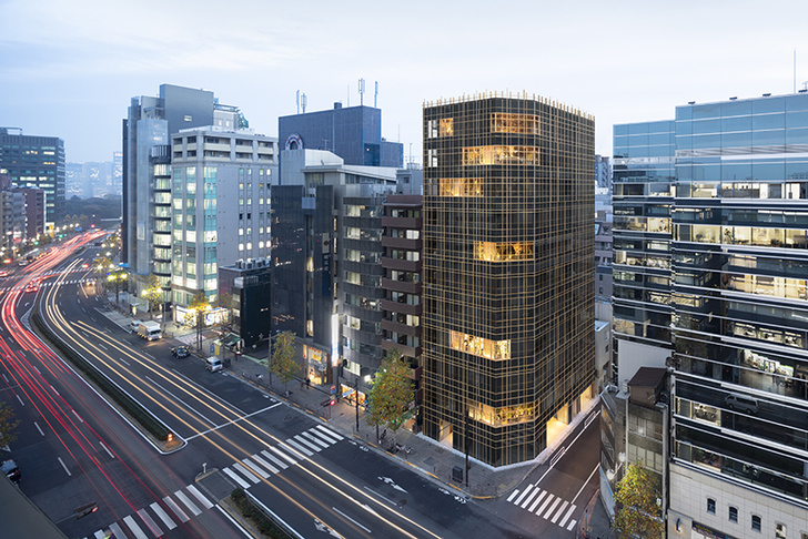Nendo + Ikawaya Architects: офисное здание в Токио (фото 0)