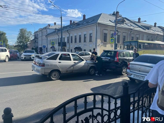 В центре несколько аварий  | Источник: Алина Шибаева 