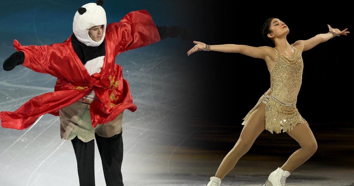 &laquo;Золотая&raquo; Петросян и Шайдоров в костюме панды: фигуристы красиво откатали Гала-шоу на Олимпиаде-2026