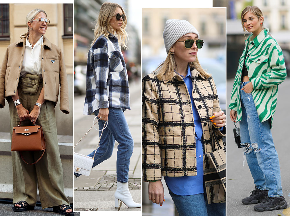 Самая модная верхняя одежда осени: где искать куртки-рубашки (и с чем их носить) | marieclaire.ru