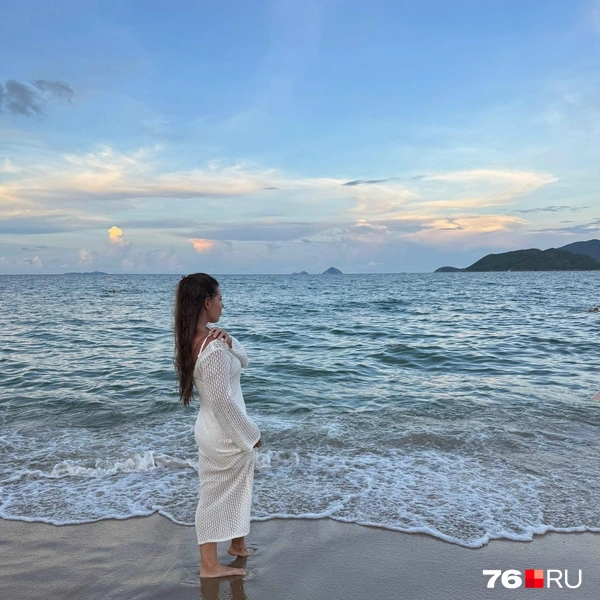 На фоне лазурного берега и заката получились красивые кадры | Источник: Виктория Шипкова