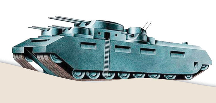 Самые уродливые танки, созданные за всю историю вооружений. Часть II