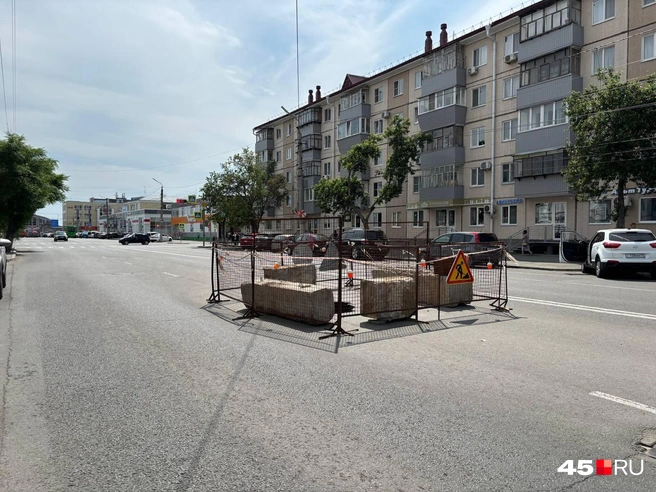 Дорогу пока не закрыли | Источник: Кирилл Митин / 45.RU