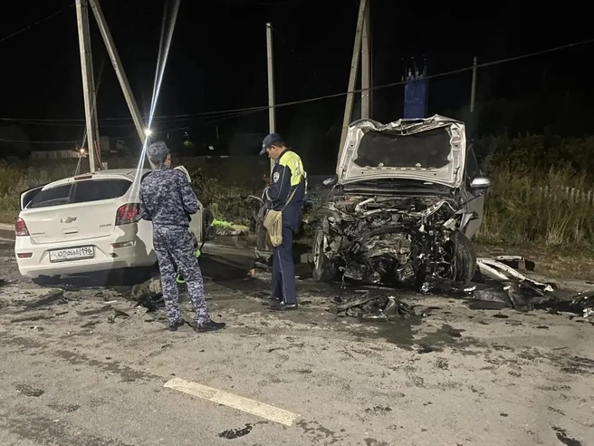 В Оренбургской области за один вечер произошли сразу три смертельных ДТП | Источник: УМВД России по Оренбургской области