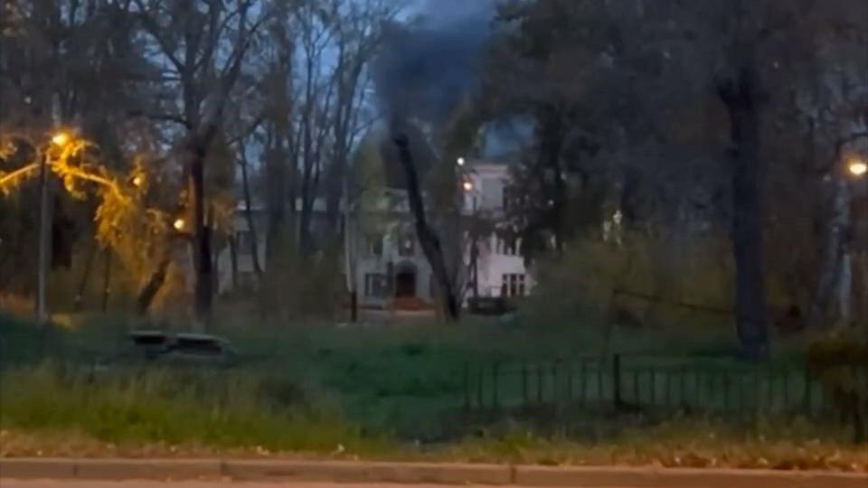 Пожар в Северодвинске: очевидцы опубликовали видео в Сети