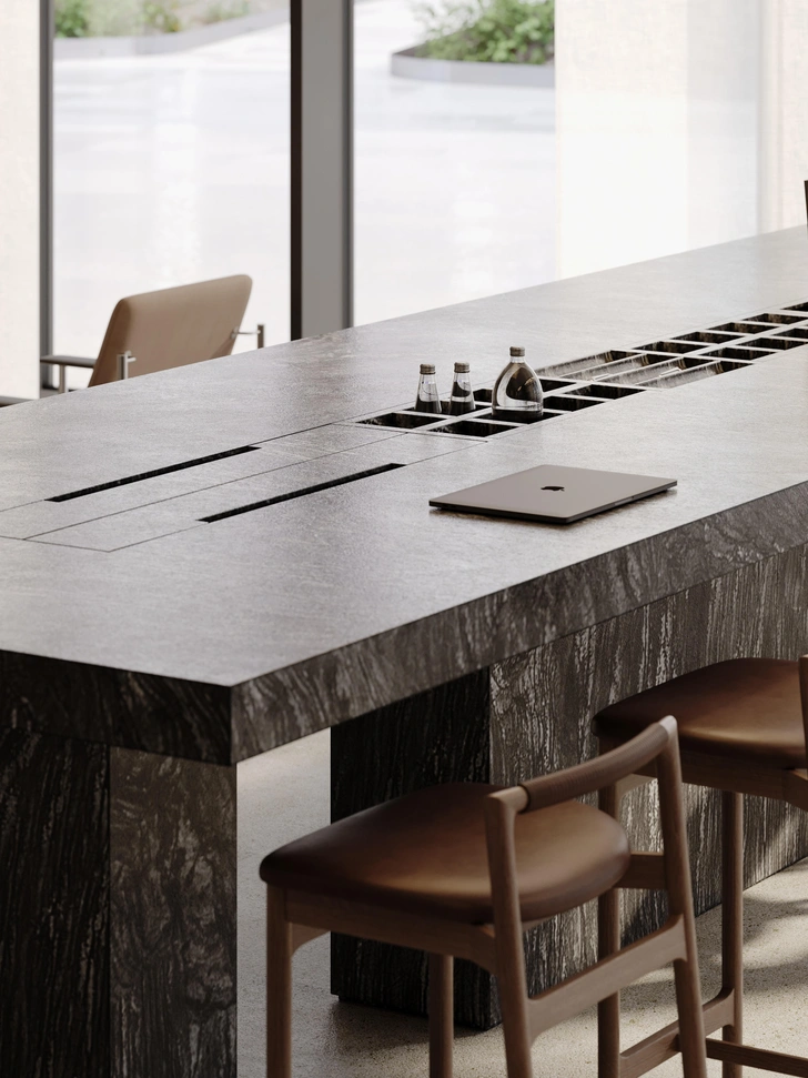 Коворкинг в гранд-лобби жилого комплекса STONE Grain