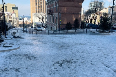 Несколько дней снега и гололеда ожидают Приморье