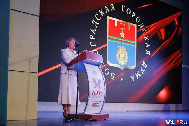 Татьяна Распутина говорила о важности нового устава | Источник: Алексей Волхонский / V1.RU