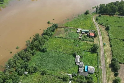 Около 25 участков подтопило в амурской Ивановке