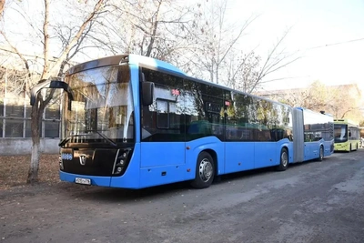 В Оренбурге испытают автобус-«гармошку» КАМАЗ