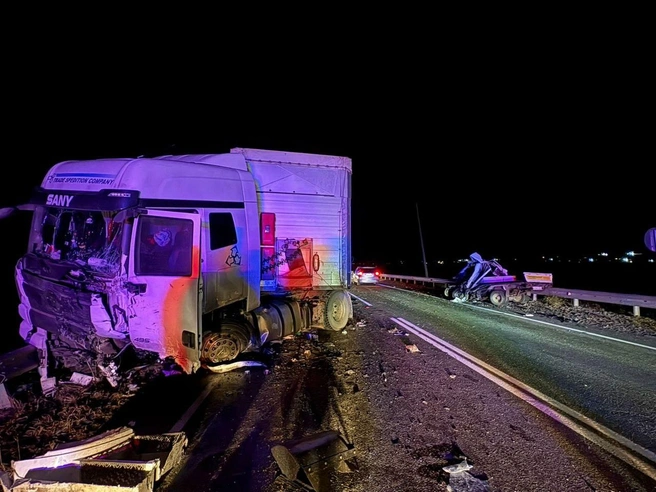 Фото с места аварии | Источник: Госавтоинспекции Забайкалья / T.me