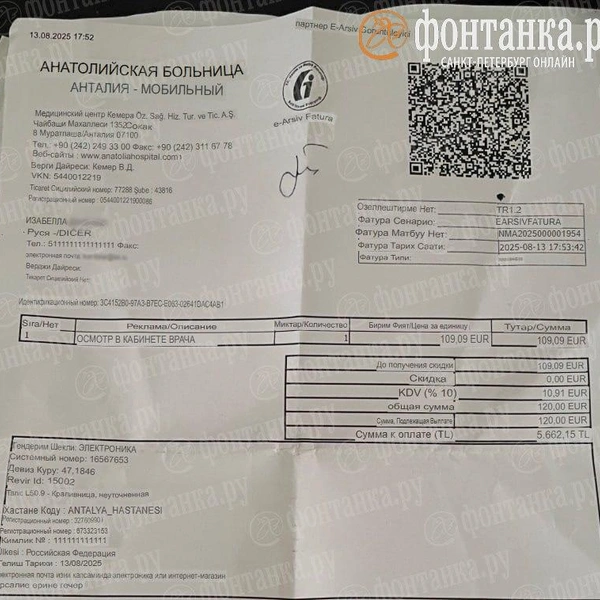Источник: читатель «Фонтанки»