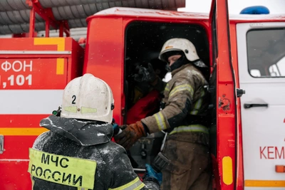 В Кургане пожар оставил без крова четверых детей