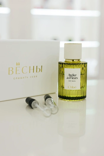Аромат от Chloé с зелёным мандарином, сочными нотами мастикового дерева, мускусом и древесными аккордами | Источник: Ксения Зимина