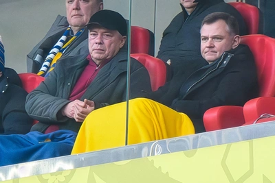 Голубев и Слюсарь посетили матч «Ростова»