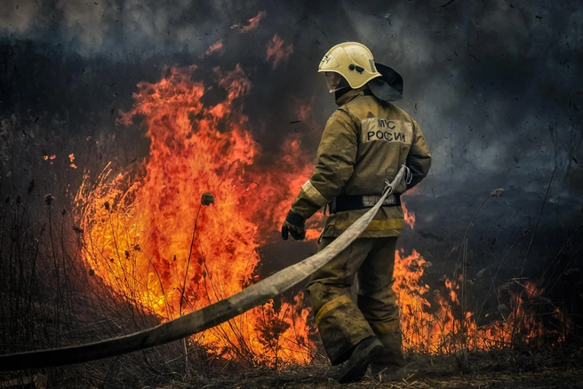 Пожары чаще случаются в зимний сезон  | Источник: пресс-служба Главного управления МЧС по Тюменской области