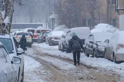 В Туле третий день действует метеопредупреждение из-за гололеда