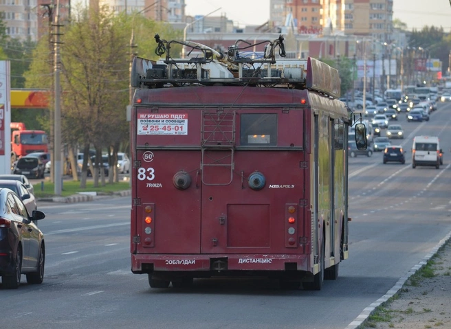 В Рязани троллейбусные маршруты продлят до районов, в которых нет контактной сети | 62.ru