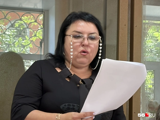 Адвокат Юлия Баглай выступала полтора часа | Источник: Николай Сальников / 56.RU