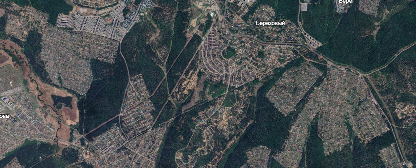Мельничный тракт | Источник: Google.earth.com