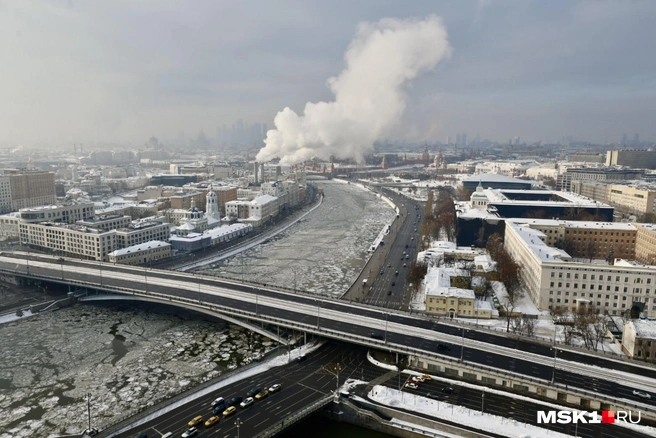 Центр Москвы в воскресенье, 25 января | Источник: Артем Устюжанин / MSK1.RU