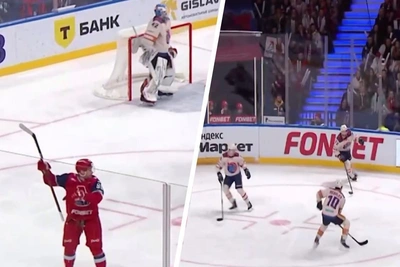 Хоккеисты Локомотива встретились с пострадавшим мальчиком