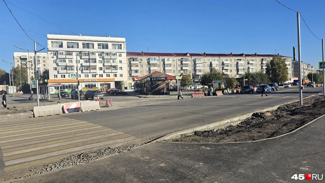 Перекресток Пушкина&nbsp;— 9 Января | Источник: Дарья Никитченко / 45.RU