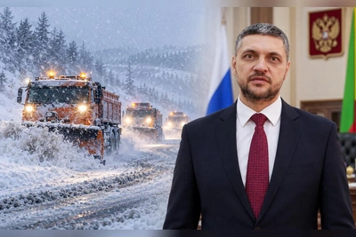 Осипов поручил убрать снежную кашу с дорог Забайкалья