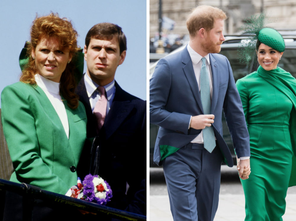 Йоркские на Нормандских островах, в мая 1987; Сассекские в Вестминстерском аббатстве, 9 марта 2020 | marieclaire.ru