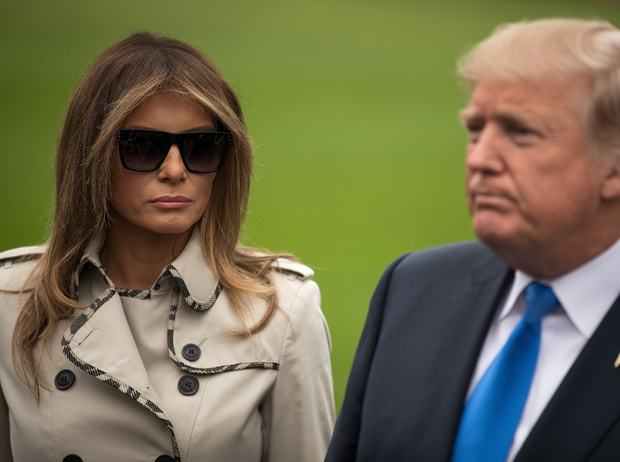 Фото №1 - Тихий омут Мелании Трамп: что не так с Первой леди США (и c ее отношениями с президентом)