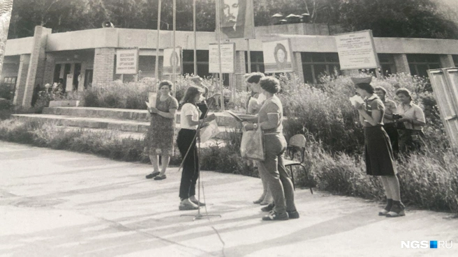 На архивных фотографиях видно, каким был лагерь в период работы | Источник: Лора Федосеева